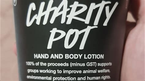 Charity Pot Hand and Body Lotion .